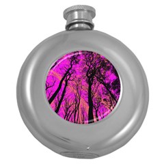 Into The Forest 2 Round Hip Flask (5 oz)