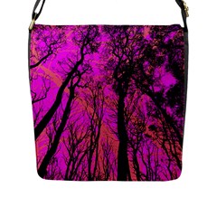 Into The Forest 2 Flap Closure Messenger Bag (L)