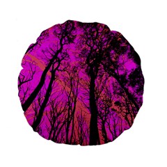 Into The Forest 2 Standard 15  Premium Flano Round Cushions