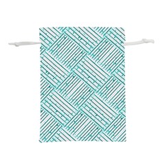 Wood Texture Diagonal Pastel Blue Lightweight Drawstring Pouch (m) by Mariart