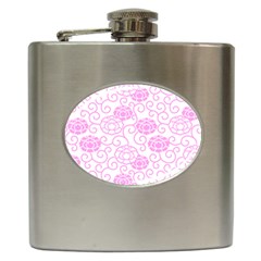 Spring Flowers Plant Hip Flask (6 Oz)