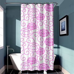 Spring Flowers Plant Shower Curtain 36  X 72  (stall) 