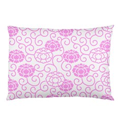 Spring Flowers Plant Pillow Case (two Sides)