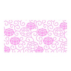 Spring Flowers Plant Satin Wrap