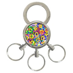 Spotting 2 3-ring Key Chain