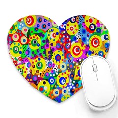 Spotting 2 Heart Mousepads