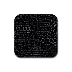 Medical Biology Detail Medicine Psychedelic Science Abstract Abstraction Chemistry Genetics Rubber Square Coaster (4 Pack)  by Sudhe