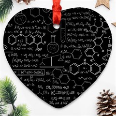 Medical Biology Detail Medicine Psychedelic Science Abstract Abstraction Chemistry Genetics Heart Ornament (two Sides) by Sudhe