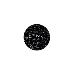 Science Albert Einstein Formula Mathematics Physics Special Relativity 1  Mini Buttons by Sudhe