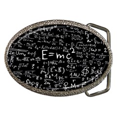 Science Albert Einstein Formula Mathematics Physics Special Relativity Belt Buckles by Sudhe