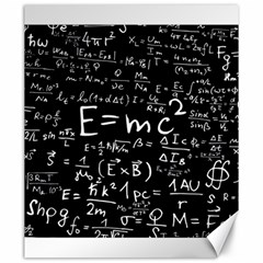 Science Albert Einstein Formula Mathematics Physics Special Relativity Canvas 20  X 24  by Sudhe