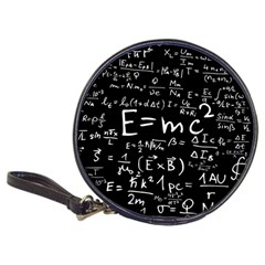 Science Albert Einstein Formula Mathematics Physics Special Relativity Classic 20-cd Wallets by Sudhe