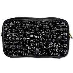 Science Albert Einstein Formula Mathematics Physics Special Relativity Toiletries Bag (two Sides) by Sudhe