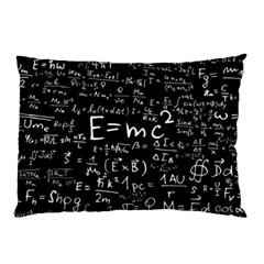 Science Albert Einstein Formula Mathematics Physics Special Relativity Pillow Case (two Sides) by Sudhe