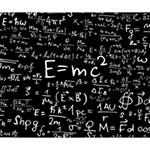 Science Albert Einstein Formula Mathematics Physics Special Relativity Deluxe Canvas 14  x 11  (Stretched) 14  x 11  x 1.5  Stretched Canvas