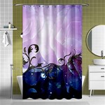 Elegant Floral Design Shower Curtain 48  x 72  (Small)  Curtain(48  X 72 ) - 42.18 x64.8  Curtain(48  X 72 )