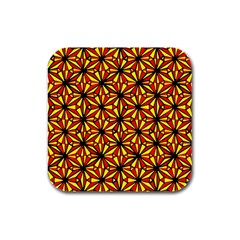 Rby 23 Rubber Square Coaster (4 Pack)  by ArtworkByPatrick