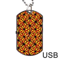 Rby 23 Dog Tag Usb Flash (two Sides) by ArtworkByPatrick