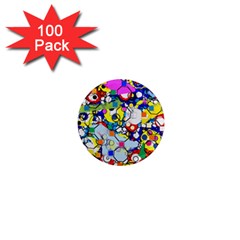 Dots 6 1  Mini Magnets (100 Pack)  by impacteesstreetwearsix