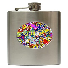 Dots 6 Hip Flask (6 Oz) by impacteesstreetwearsix