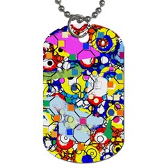 Dots 6 Dog Tag (two Sides) by impacteesstreetwearsix