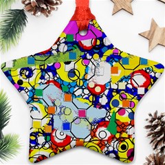 Dots 6 Star Ornament (two Sides) by impacteesstreetwearsix