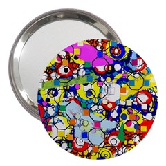 Dots 6 3  Handbag Mirrors by impacteesstreetwearsix