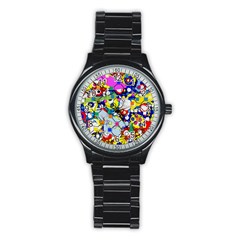 Dots 6 Stainless Steel Round Watch by impacteesstreetwearsix