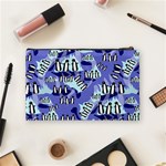 Penguins Pattern Cosmetic Bag (Medium) Back