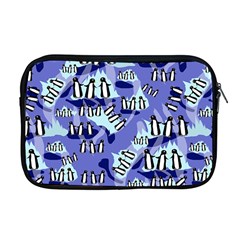 Penguins Pattern Apple Macbook Pro 17  Zipper Case by bloomingvinedesign