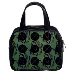 Feathers Pattern Classic Handbag (two Sides) by bloomingvinedesign