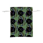 Feathers Pattern Lightweight Drawstring Pouch (S) Front