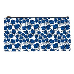 Blue Roses Pencil Cases by bloomingvinedesign