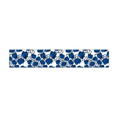 Blue Roses Flano Scarf (mini) by bloomingvinedesign