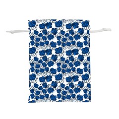 Blue Roses Lightweight Drawstring Pouch (s)