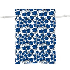 Blue Roses  Lightweight Drawstring Pouch (xl)