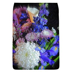 Blue White Purple Mixed Flowers Removable Flap Cover (s) by bloomingvinedesign