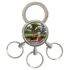 Columbus Commons In Late May  3-ring Key Chain by Riverwoman