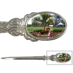 Columbus Commons In Late May  Letter Opener by Riverwoman