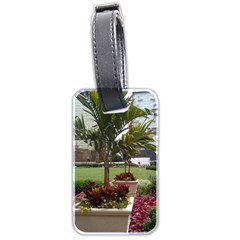 Columbus Commons In Late May  Luggage Tag (two Sides) by Riverwoman