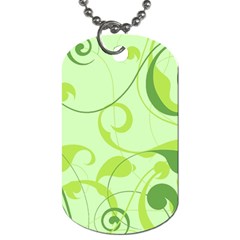 Floral Decoration Flowers Design Dog Tag (one Side) by Wegoenart