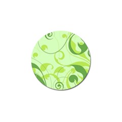 Floral Decoration Flowers Design Golf Ball Marker (4 Pack) by Wegoenart