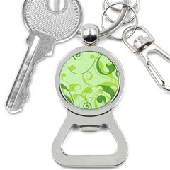 Floral Decoration Flowers Design Bottle Opener Key Chain by Wegoenart