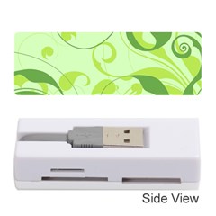 Floral Decoration Flowers Design Memory Card Reader (stick) by Wegoenart