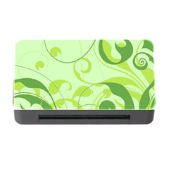 Floral Decoration Flowers Design Memory Card Reader With Cf by Wegoenart