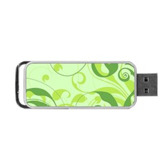 Floral Decoration Flowers Design Portable Usb Flash (one Side) by Wegoenart