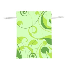 Floral Decoration Flowers Design Lightweight Drawstring Pouch (l) by Wegoenart