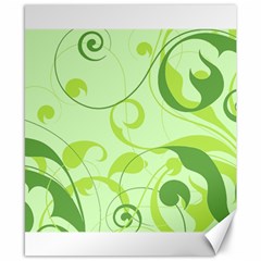 Floral Decoration Flowers Design Canvas 8  X 10  by Wegoenart