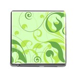 Floral Decoration Flowers Design Memory Card Reader (Square 5 Slot) Front