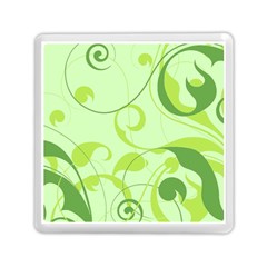 Floral Decoration Flowers Design Memory Card Reader (square) by Wegoenart